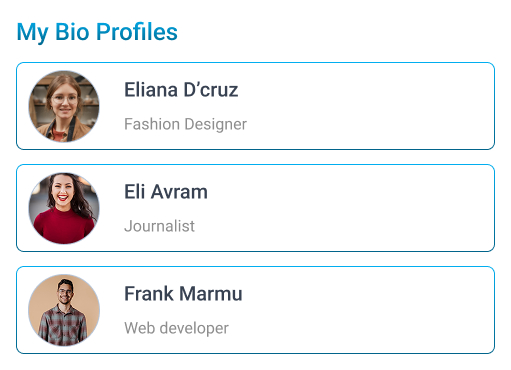 Create unlimited profile